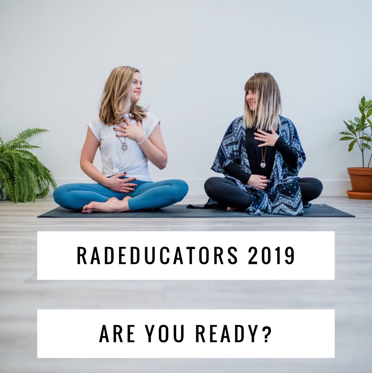 RADeducators 2019 - are you ready? 

::MINDFULNESS:: 
::MOVEMENT:: 
::INQUIRY:: 
::PLAY:: 

Join me at the RADlife studio for a weekend of life changing professional development 
(p.s - we travel too!) 

#mindfuleducation #educhat #unschooling #homeschooling #gpcsd #abed #gpab