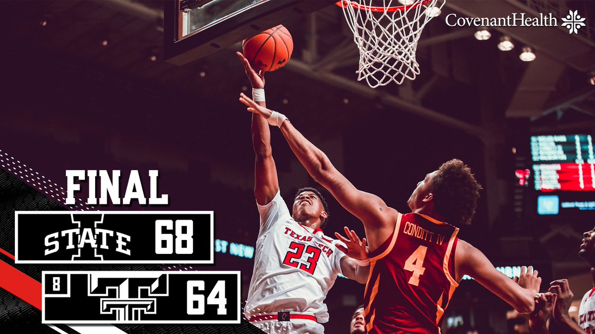 TexasTechMBB's tweet photo. Final in Lubbock.

#4to1

🔴#WreckEm⚫️ https://t.co/4yxtlPOB4E
