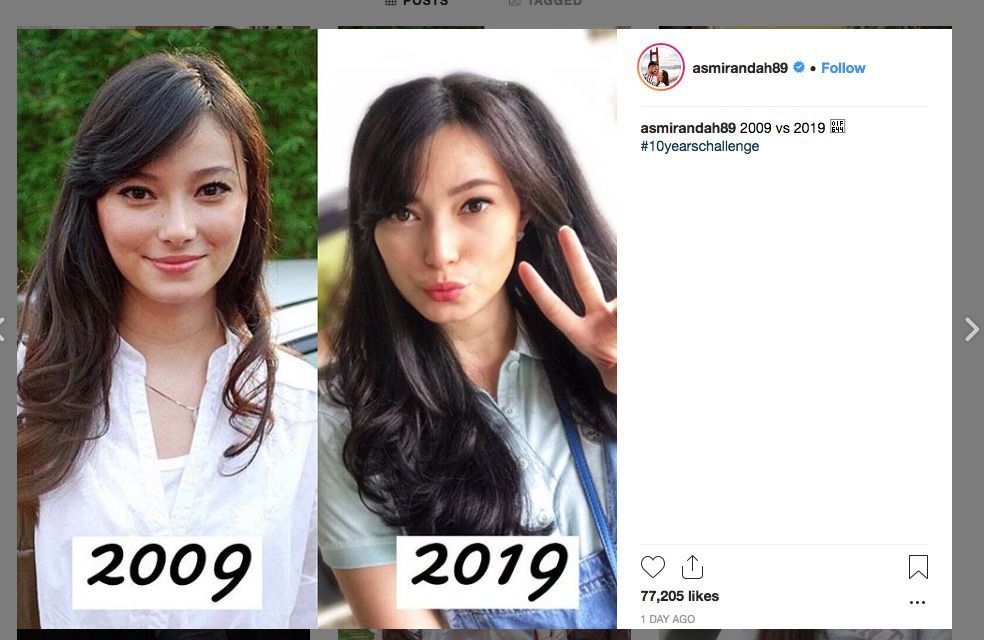 HaiMagazine's tweet photo. #10YearsChallenge Ternyata Bikin Sejumlah Orang Terlihat Lebih Muda   https://t.co/AboCQsekmM https://t.co/LTsdAFvvLB