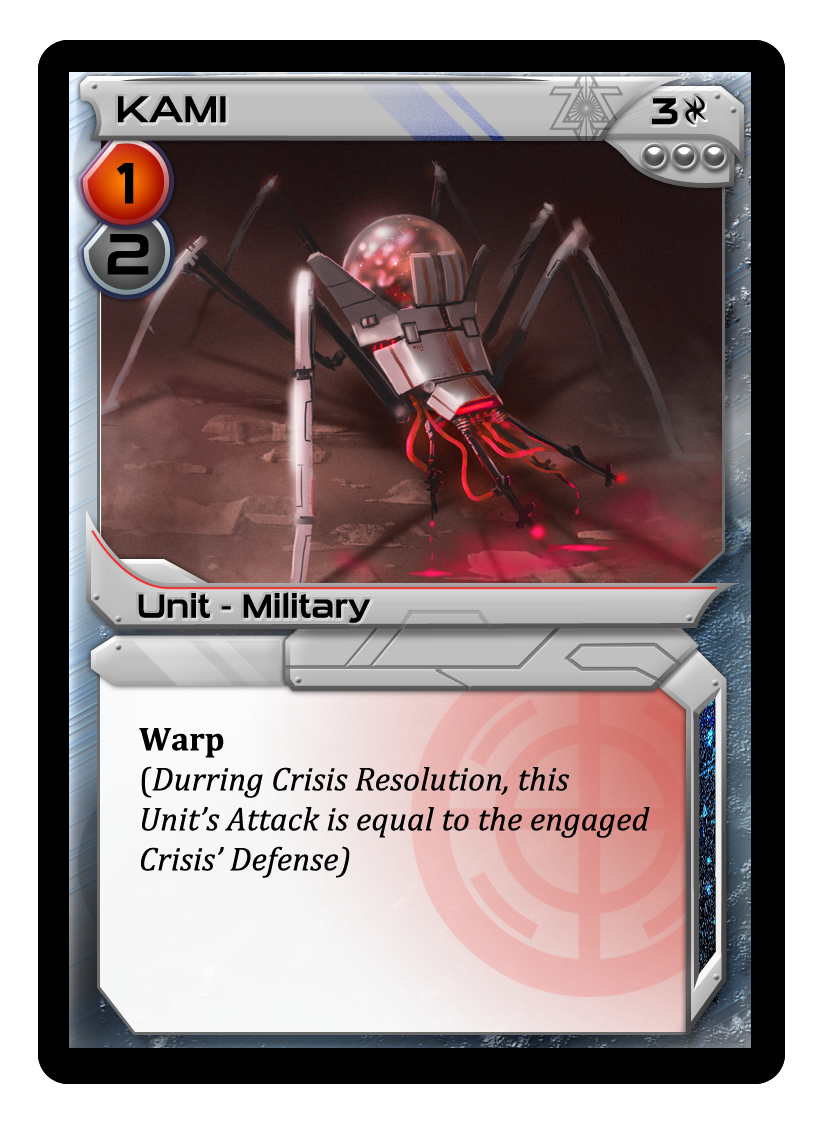 BadCaptainGames's tweet photo. Signature cards like this drone can form a key part of TechNet’s military strategy, and they’re not for sale at any price to cross-corporation deck builders. https://t.co/PfS1vVBgJB