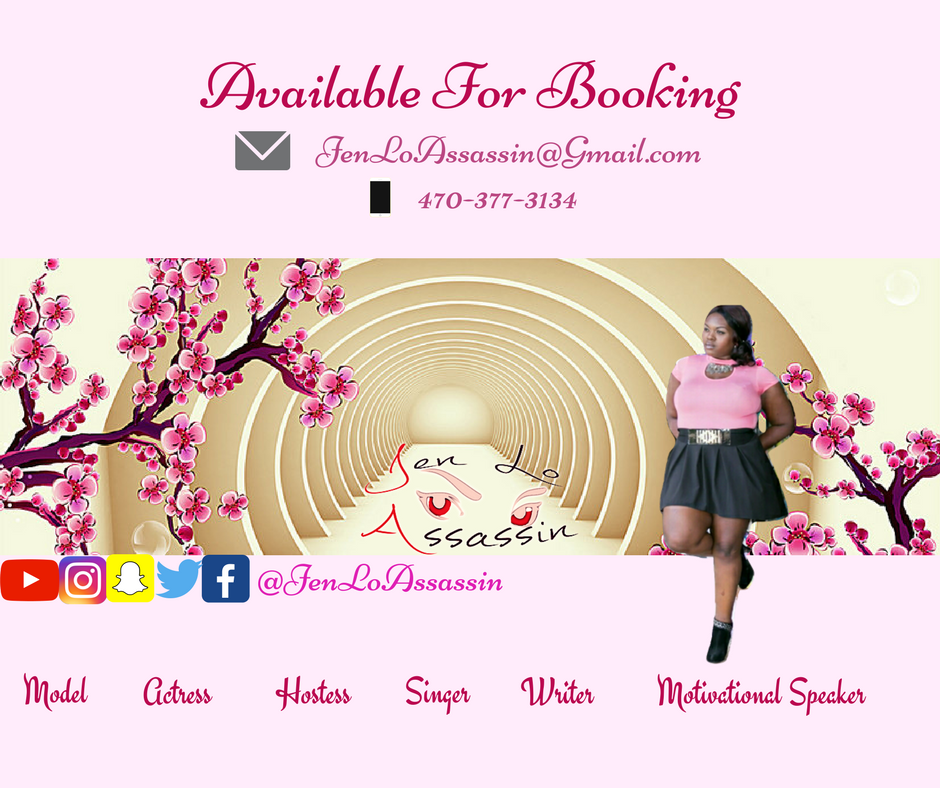 JenLoInspires's tweet photo. @JenLoAssassin available for booking!
#JenLoAssassin #JAX #Orlando #ATL #Actress #Model #SEO #SMS #RT #BookNow #Follow https://t.co/j9q8cxMbDj