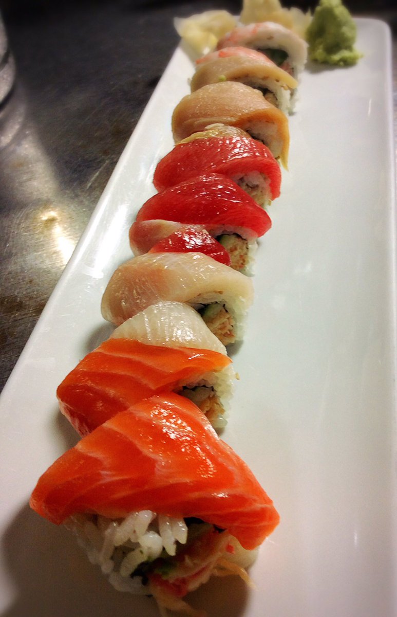 ebisu_la's tweet image. Rainbow Roll 🌈☔️

#rainbowroll #ebisu #la #dtla #littletokyo #sushi #roll #japanesefood #虹巻き #雨の日には #エビス #ロサンゼルス 
#リトル東京