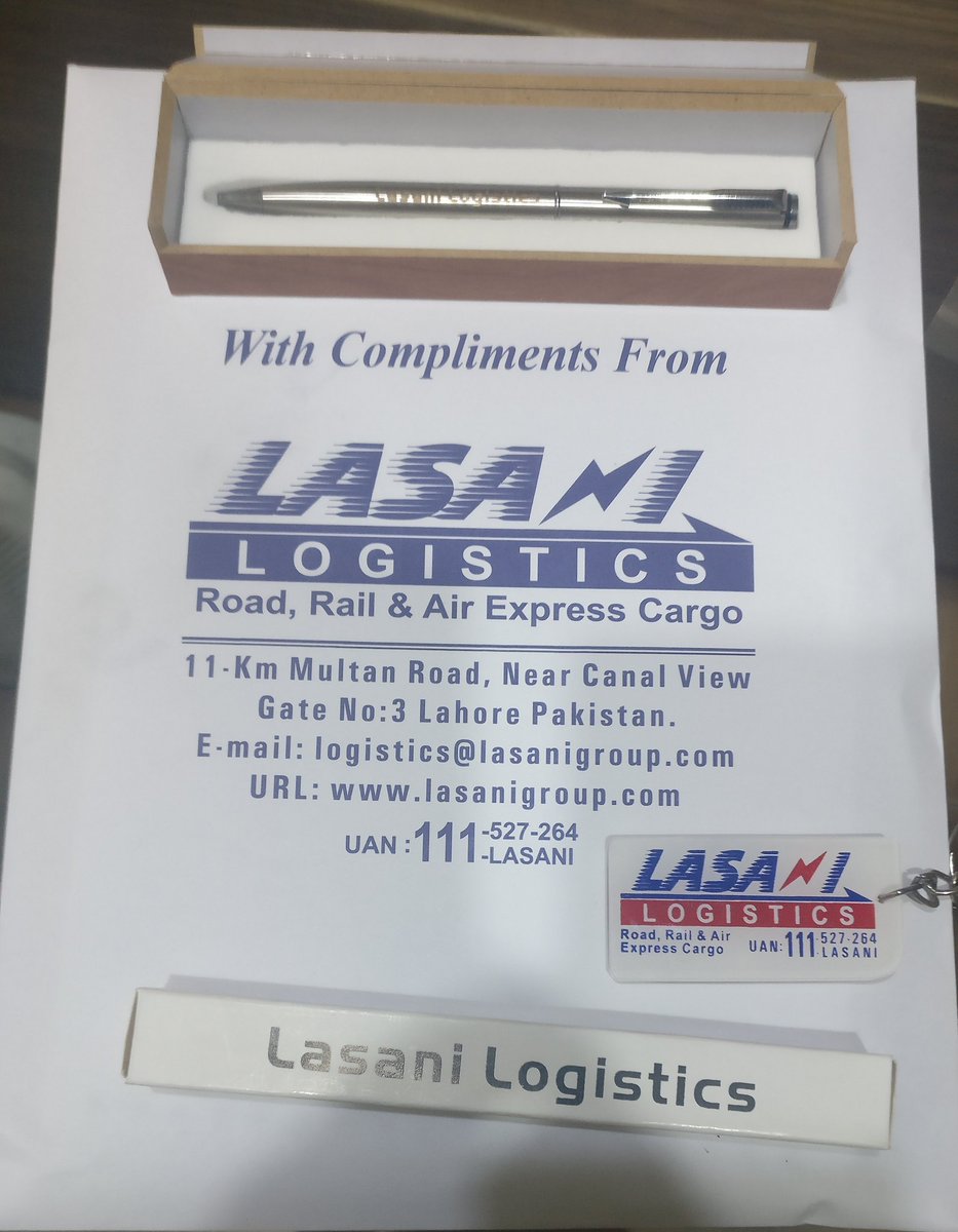 We decided to restore trend of give aways this year for our valued customers. 2019.