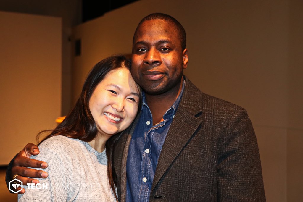 notionport's tweet image. Me and my startup-event-wife @vchan #bctech #YVRTech