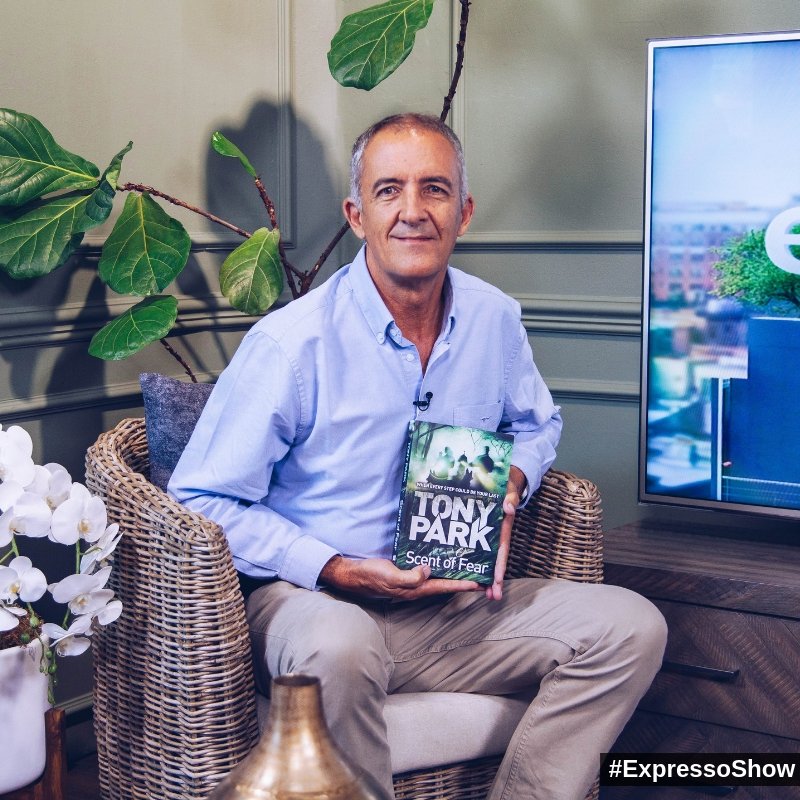 expressoshow's tweet photo. Stand a chance to win a copy of Tony Park's Scent of Fear novel. SMS WIN, your name, surname and city to 33728. Competition closes at 12pm. Ts&amp;Cs apply: https://t.co/XWk4i4mdYO #ExpressoShow https://t.co/rOVFC5L8sC