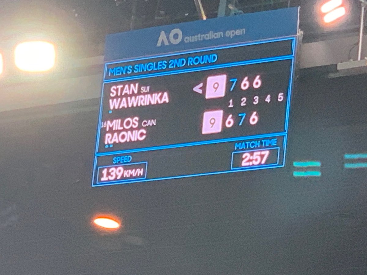 RobynBHendry's tweet photo. Nail biting #AO2019 https://t.co/84C8v5pyQH