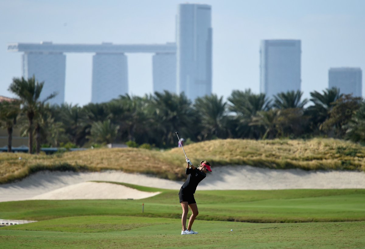 LadiesOpenYLAD's tweet photo. Stress levels were high amongst the fans at the #FBMLadiesOpen as players hustled their way to a nail-biting finish on the third and final day. Here are some of the great shots from the last day. #thisgirlgolfsUAE #inAbuDhabi https://t.co/j5wbIxJMT8