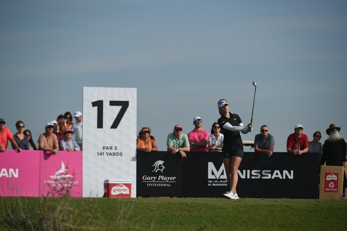 LadiesOpenYLAD's tweet photo. Stress levels were high amongst the fans at the #FBMLadiesOpen as players hustled their way to a nail-biting finish on the third and final day. Here are some of the great shots from the last day. #thisgirlgolfsUAE #inAbuDhabi https://t.co/j5wbIxJMT8