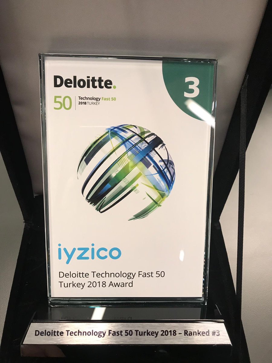 barbaros_o's tweet photo. With over 7.000 % Revenue Growth within the last 4 years iyzico is 3rd fastest growing tech company in Turkey 🇹🇷 #fast50turkey18 #Deloitte #iyzico https://t.co/qPu4WX1WXI