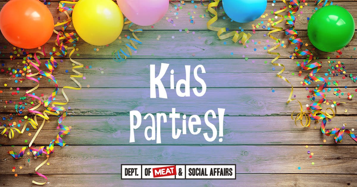 Keep your kid happy and hire us to host their party! 🎉

With plenty of space for entertainers, dancing and/or soft play, a large garden and yummy food there will be smiles all around 😃 Get in touch 👉 hello@deptmeat.co.uk