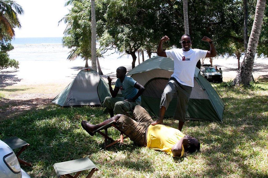 On the third day we discovered Twiga Campsite in Tiwi. I'm yet to find any campsite in Kenya with better beach access. If you know of one, please let me know.