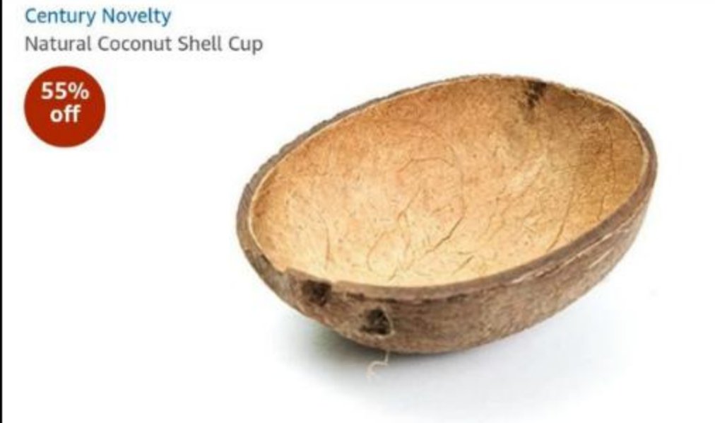 khaleejtimes's tweet image. #Indians stunned as #Amazon selling #coconutshells for Rs3000 
bit.ly/2SZSBAW
