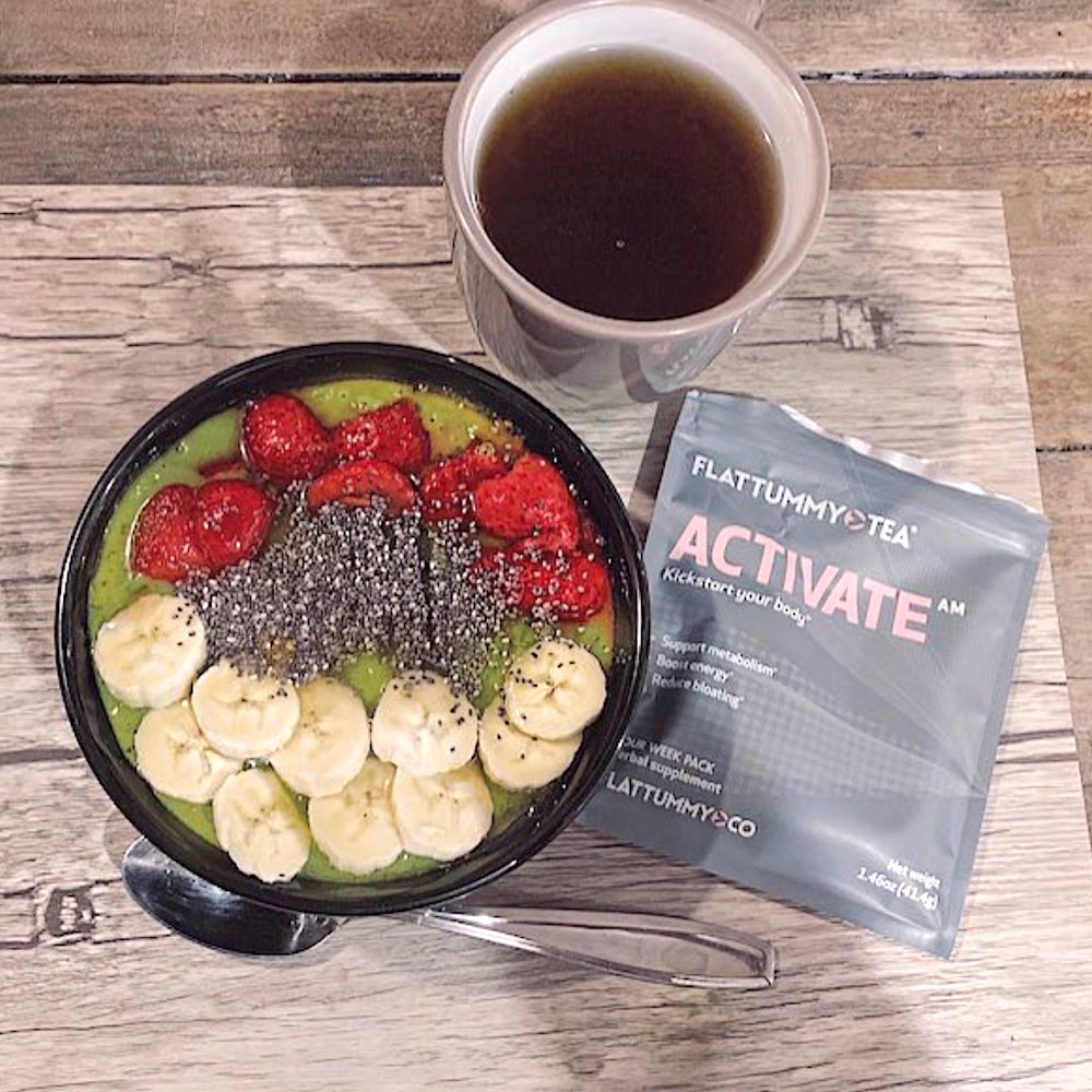FlatTummyCo's tweet photo. Breakfast that’s almost too pretty to eat… (we said almost). #flattummytea #gettingflat https://t.co/REdohj5YBe