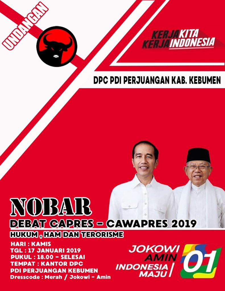 #DebatKemenanganJokowi