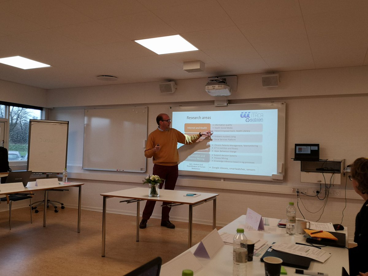 EHMAinfo's tweet photo. Really interesting insights and presentations about the #DISHprojectEU partners, touching innovation and key aspects of the project's Triple Helix Partnerships involving #healthcare providers, educational institutions and enterprise representatives @vtraver @ECHAlliance https://t.co/yFCkVc252t