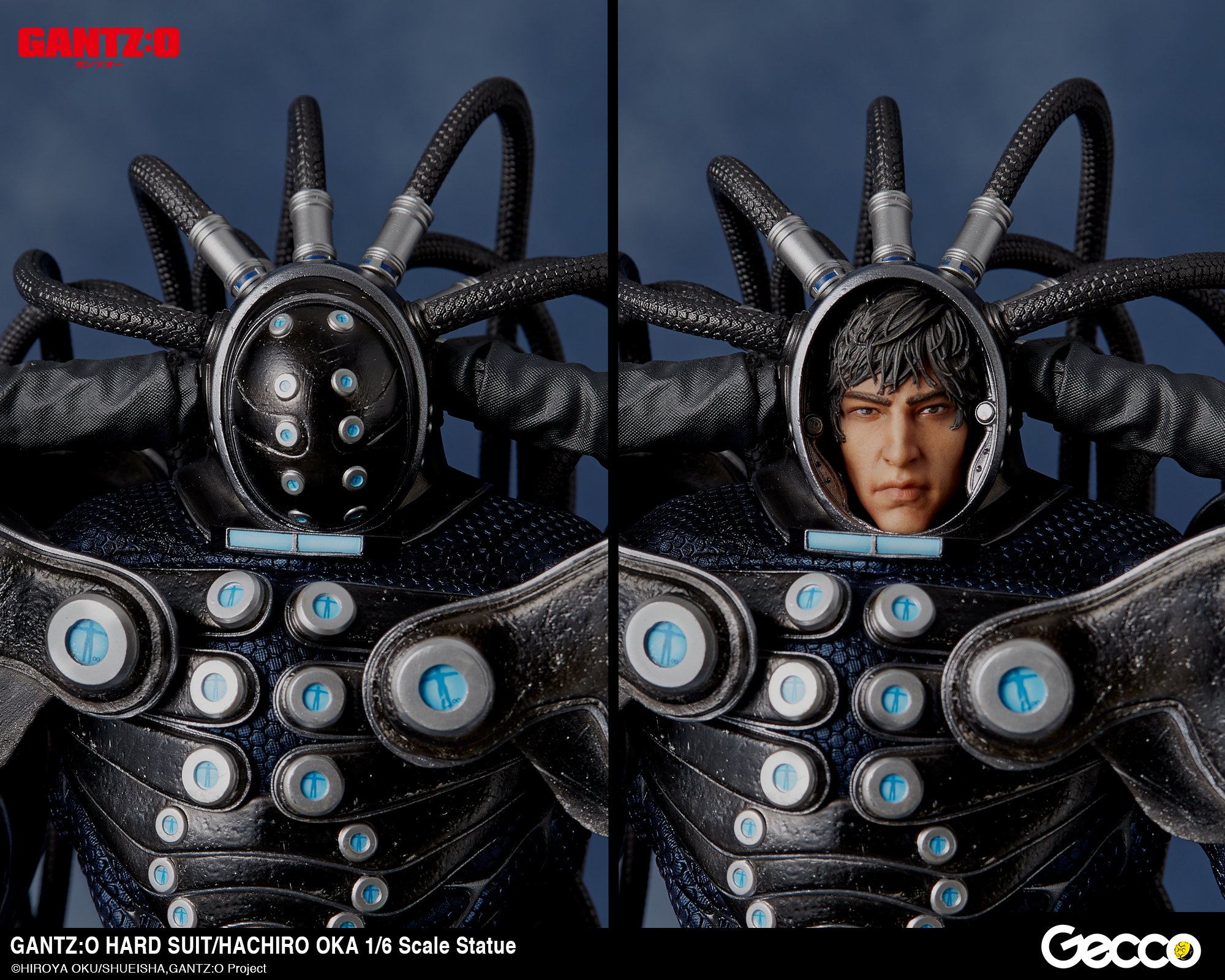 GANTZ ハードスーツ 岡八郎 1/6スタチュー gecco