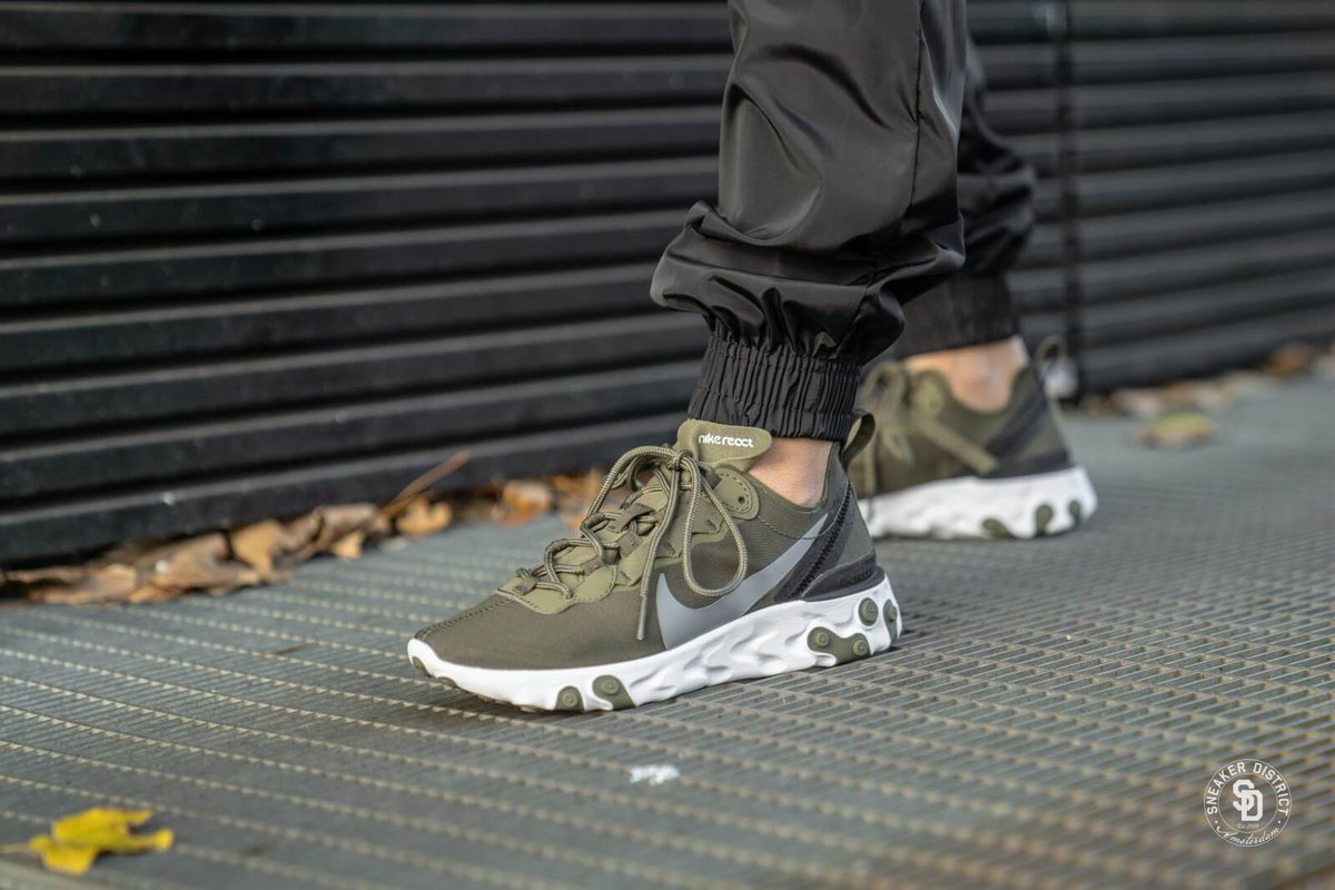 nike react 55 olive