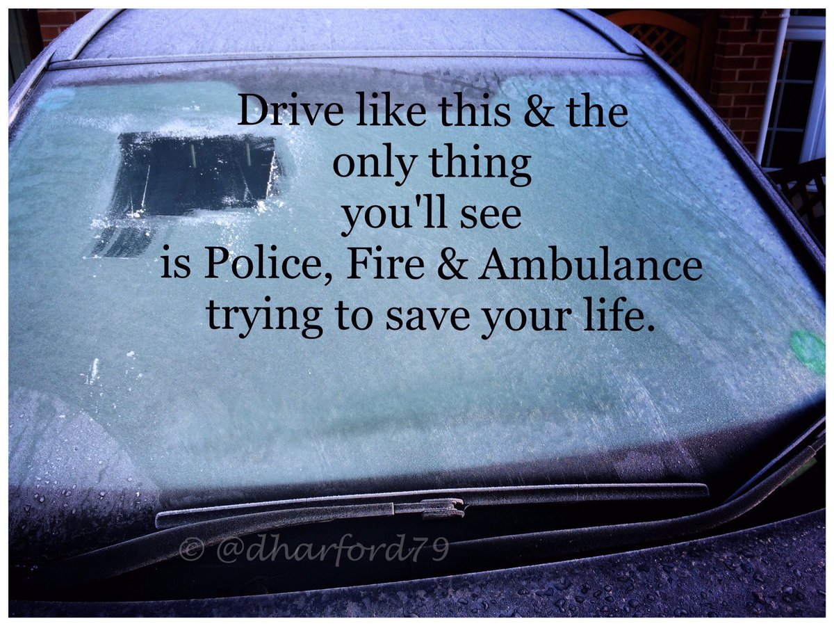 dharford79's tweet image. With a yellow warning for ice being issued by the Met Office, you’ll need to take extra care today. 

Stopping distances on ice can be up to 10 times longer than usual. 

Also ensure, all windows are fully clear of ice before setting off. 

#DriveToArrive #RoadSafety #Winter