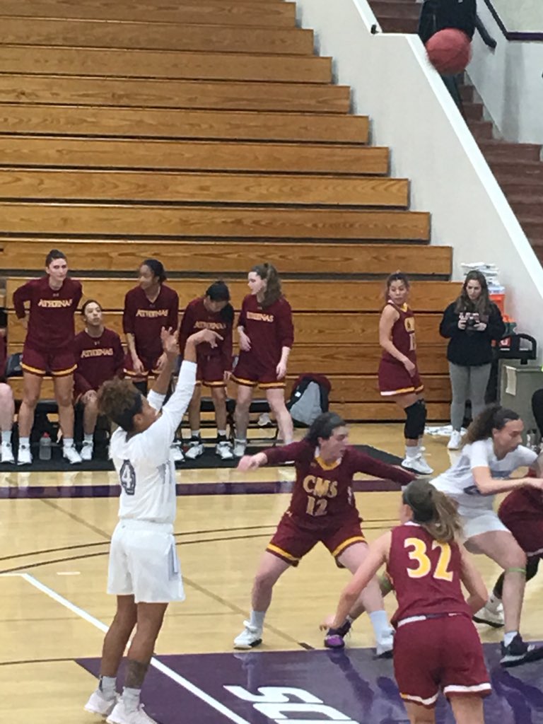 CoachRossignol's tweet photo. What an honor tonight to watch 2 former Lady Lions @JSerraGBB battle it out in College. #12 Corinne Bogle @cmswbasketball @CMSCoachKristen and #4 Cali Cubel @wcpoets 💗🦁🏀 #Memories #GoodFriends #TrulyProud @JSerraAthletics https://t.co/DS6FALS4xU