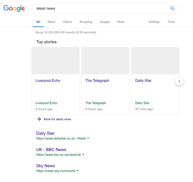 EasyTechLtd's tweet image. Google shared screen shots of what the proposed search engine results page may look like if the EU passes two provisions Articles 11 &amp;amp; 13. Let me share those screen shots below.