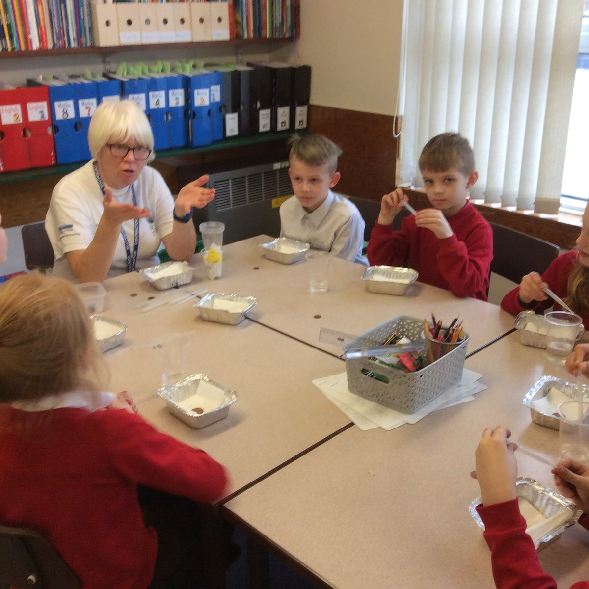 TravisCEPrimary's tweet photo. Y3/4 completed an amazing workshop delivered by @YorkshireWater. They considered how they could collect the rainwater which falls on the school ground to help prevent flooding. #DoOurBit #learning #water https://t.co/c3nROMVUfH