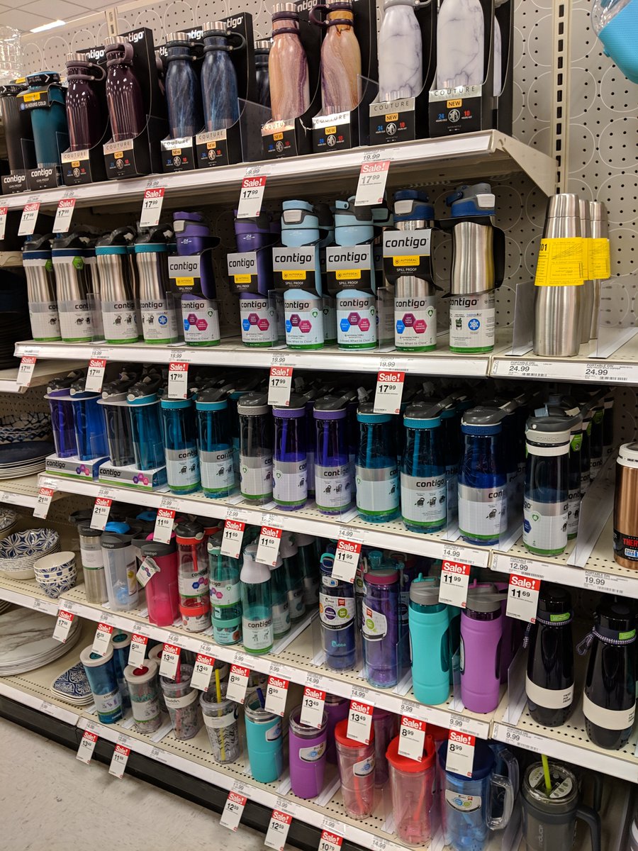 I've said it before but I'll say it again, a well zoned travel mug aisle makes me happy! #bounceback