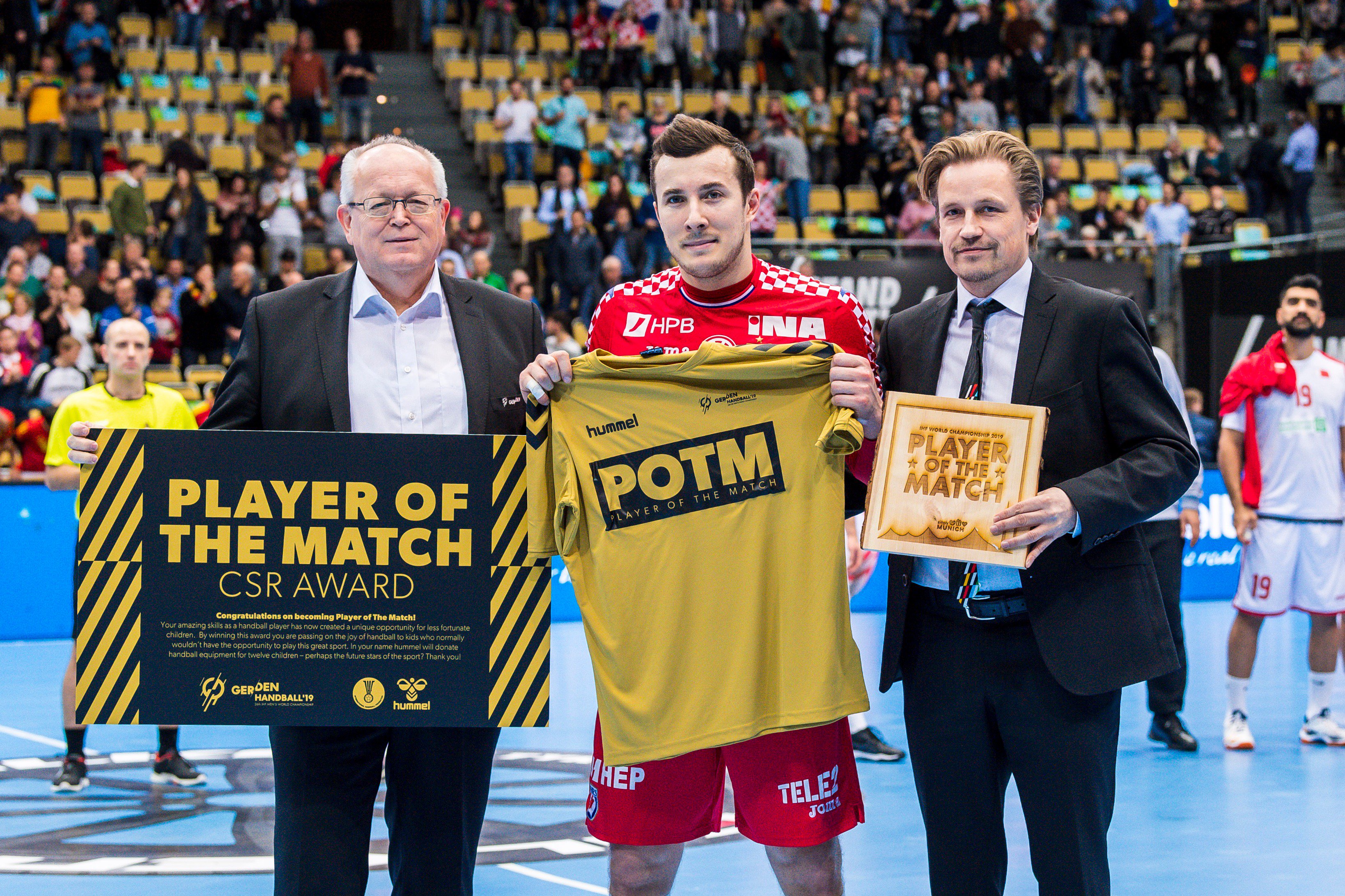 hummel på Twitter: "The players are on fire at the 2019 World Men's Handball 🔥 Congratulations to these guys on being selected as hummel Player of The Match on Wednesday!🙌 #sharethegame #