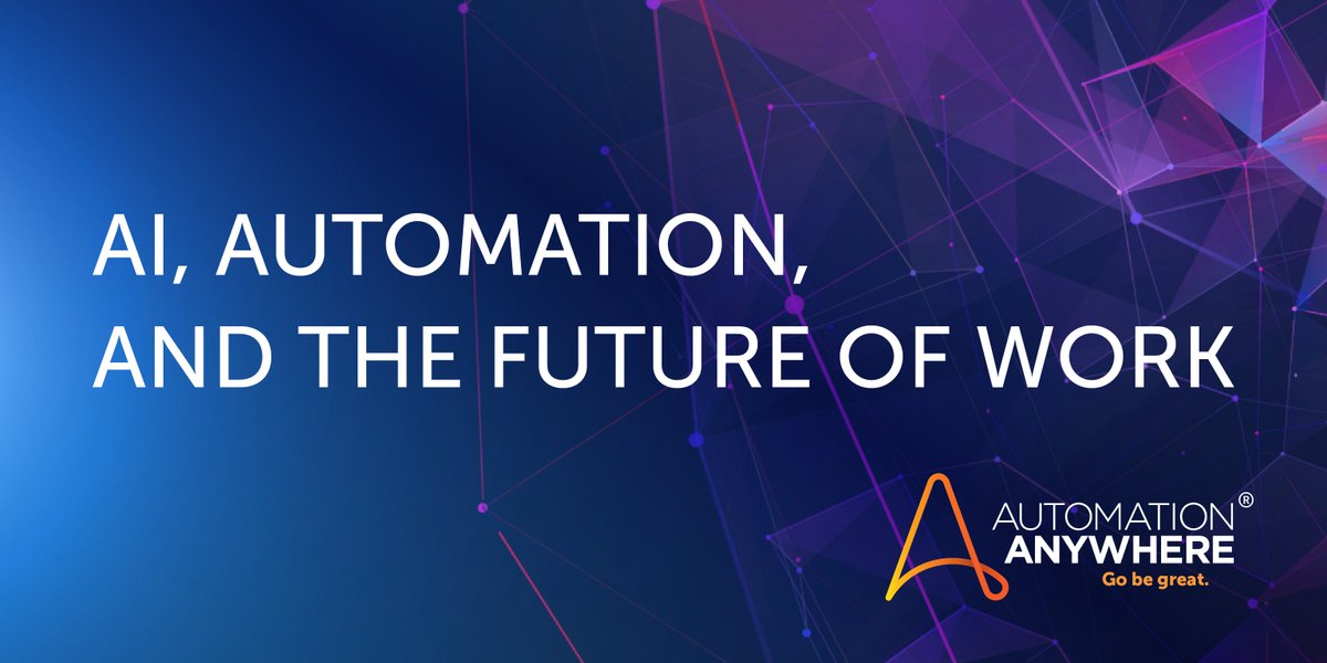Automation Anywhere The Only Cloud Native Rpa On Twitter Today