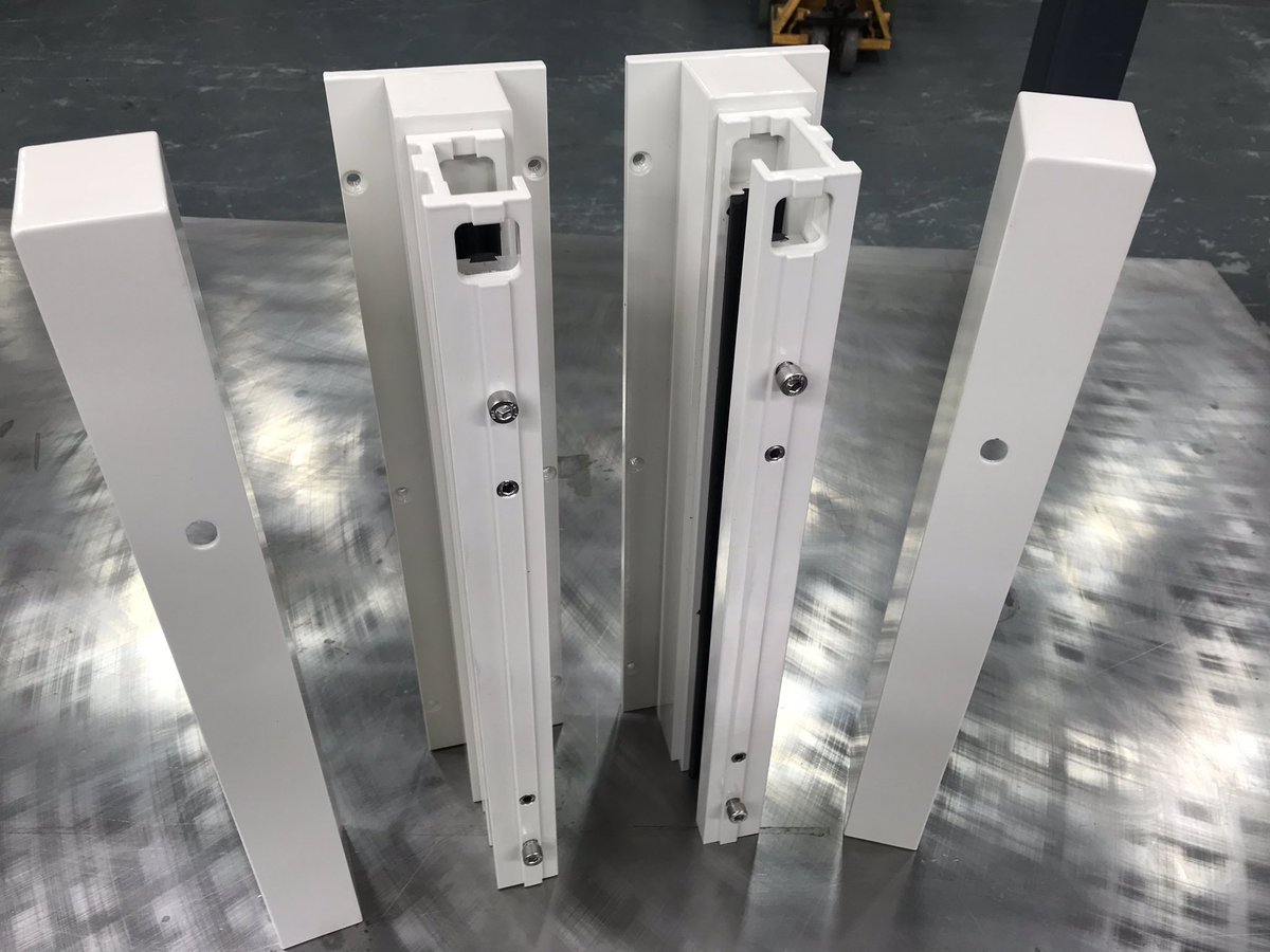 FloodTechFred's tweet photo. Nautilus 400 Powder coated rails with covers and security screws https://t.co/LtQ0oi0gHT