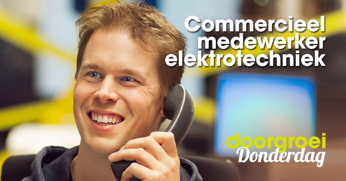 RT <a href="/technische_unie/">Technische Unie</a>: DoorgroeiDonderdag! Vacature Commercieel medewerker elektrotechniek ow.ly/Gy1u30nlsiN #tu