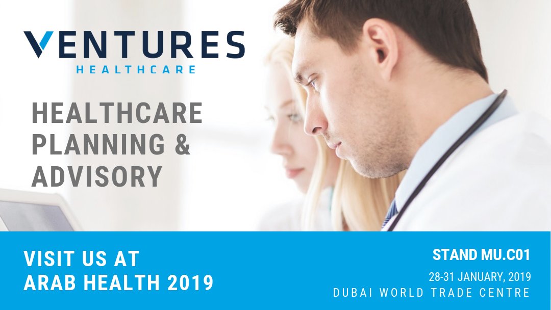 Will you be attending the regions largest gathering of healthcare companies, products and services?  Join us at Arab Health 2019  taking place 28– 31 January 2019 at Dubai World Trade Centre, stand MU.C01 to learn more about our products and services bit.ly/2LVtmNE