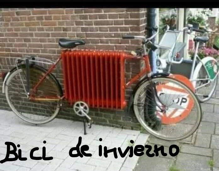 Yo creo creo que ya si que si.....
No se me vuelve a olvidar en casa la bici de invierno 🥶.