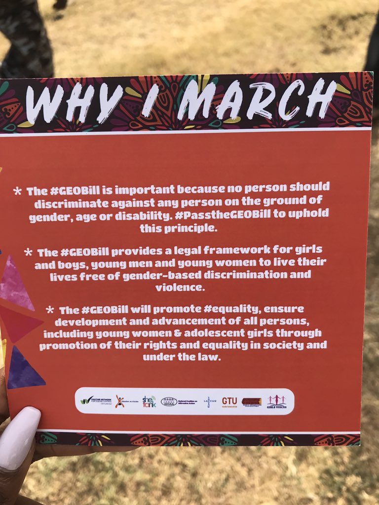 TheSheTank's tweet photo. Because 60% of out of school children in Nigeria 🇳🇬 are girls! #WhyIMarch #WhyIMarchNG #PassAStrongGEOBill #GEOBill #WomensWave #WomensWaveNG https://t.co/YfU6Ansocq