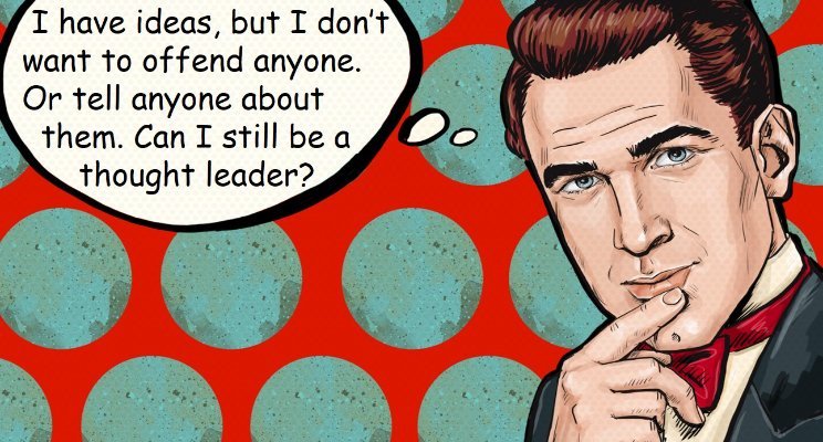DiBrocaNY's tweet photo. People won't follow you if they don't know where you want to take them.  https://t.co/SCacZn71H0 What do thought leaders do different from the rest of us? #leadership #contentstrategy #marketing via @thatduncan https://t.co/5ch67DJbhm