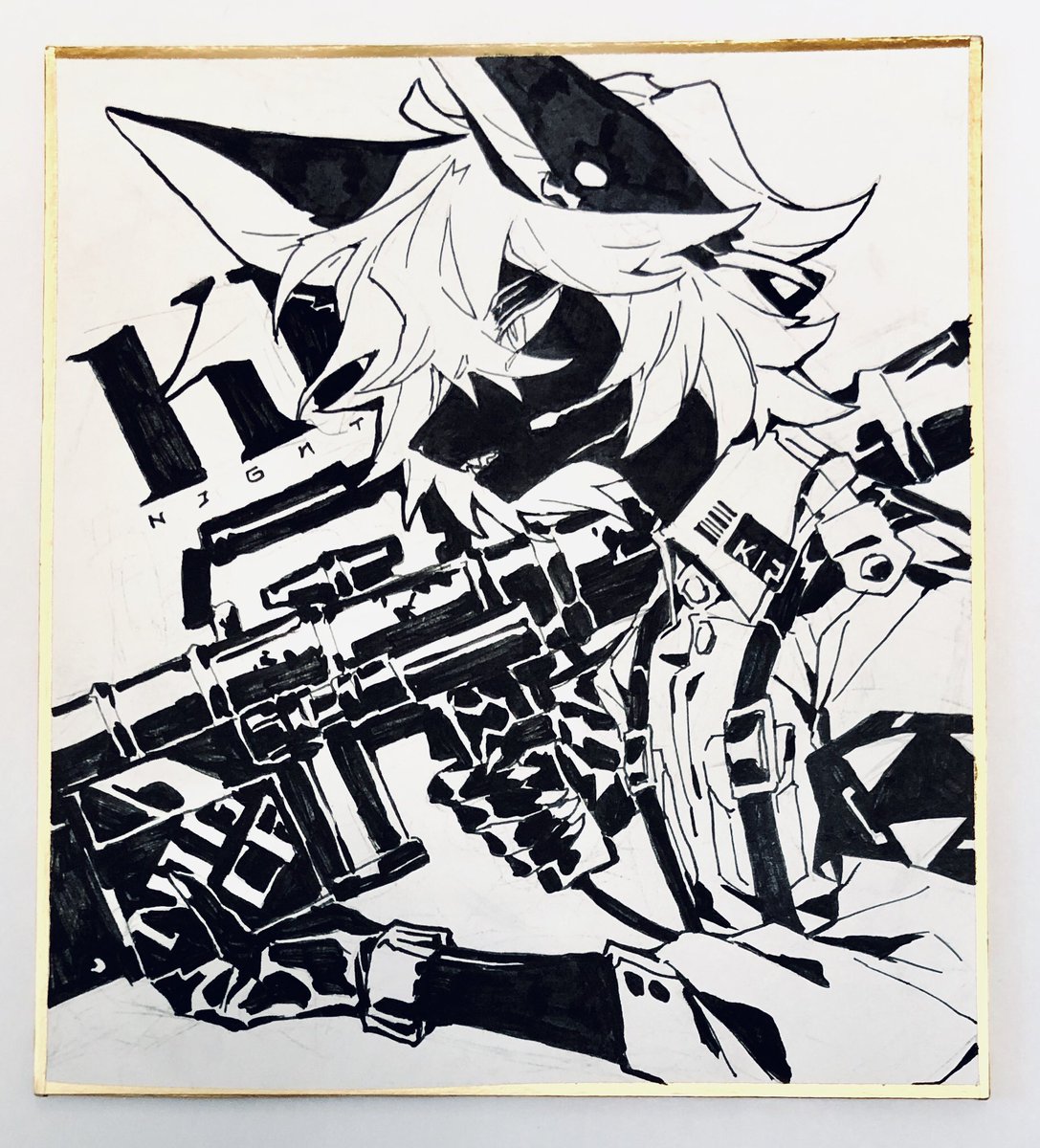 色紙x4 