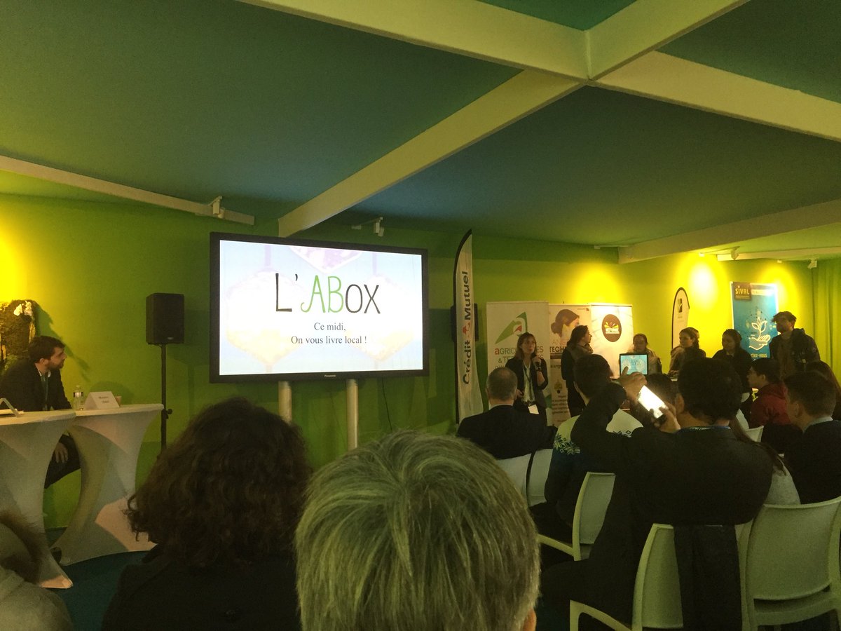 Présentation de projet L’ABox au concours @agreenstartup du <a href="/SIVAL_ANGERS/">SIVAL_ANGERS</a>  #SIVAL19 @Groupe_ESA