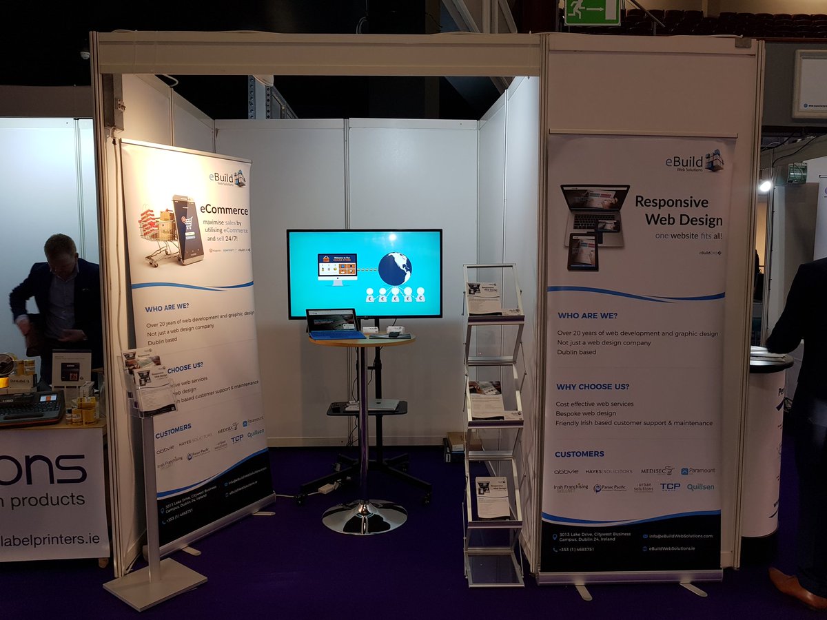 eBuild_Web's tweet image. Hi Guys, we are at stand X04 in the Manufactoring &amp;amp; Supply Chain show in the Citywest hotel. Here to answer any of your web related questions. @NationalMSC
#IrishManufacturingExpo
