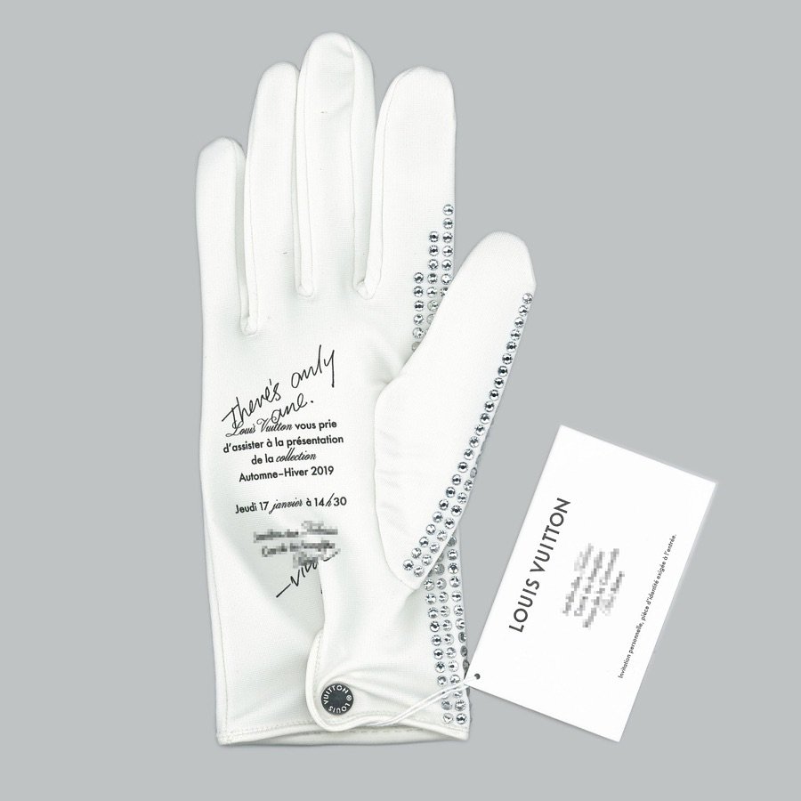 Louis Vuitton Sends MJ-Inspired Gloves as Invitations to Show, MJJCommunity