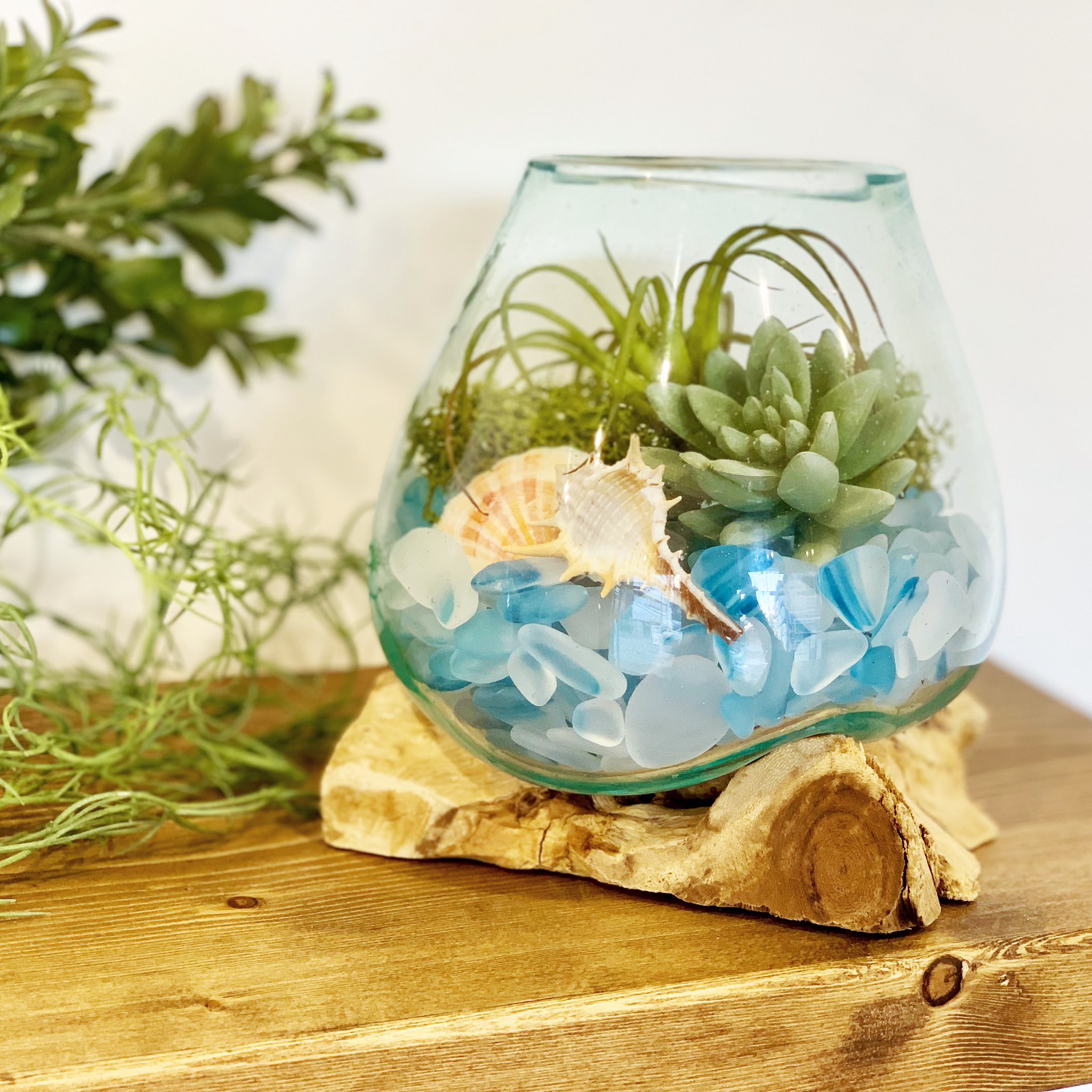 Materiars 透明感のあるガラス素材 Craftglass クラフトグラス 多肉植物の寄せ植えや エアープランツと合わせて テラリウムのアレンジメントに ガラス テラリウム エアープランツ クラフトグラス ガラスパーツ ハンドメイド インテリア