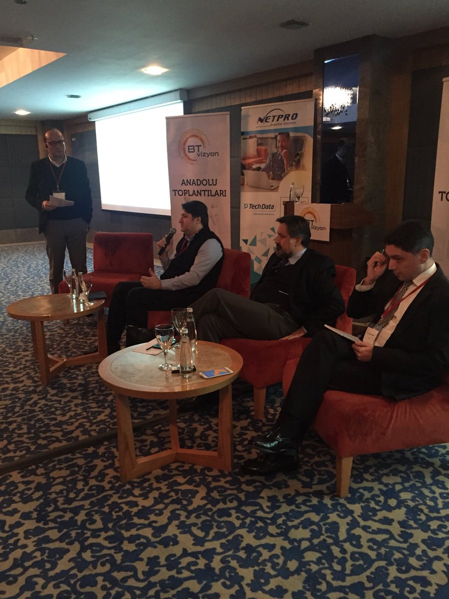 Dijital Dönüşüm ve Akıllı Firmaların Yol Haritası Paneli başladı. Panel Yöneticisi Kurumsal Dönüşüm Platformu Koordinatörü M. Göker Sarp <a href="/bthaber/">BThaber</a> #btvizyon