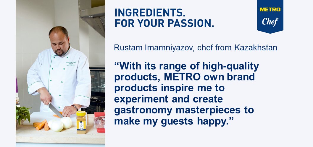 METRO_News's tweet image. Rustam Imamniyazov, a second-generation chef from Kazakhstan 🇰🇿 with culinary experience in European and Asian cuisines talks about #METROChef👇#chefcommunity /mf
