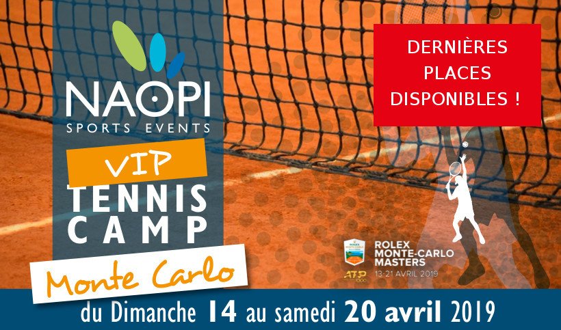 EventsNaopi's tweet photo. [DERNIÈRES PLACES DISPONIBLES ]❗️
VITE 💨❗️ Il reste encore quelques places pour le #VIP NAOPI CAMP en avril prochain à Monte-Carlo, Monaco 💎🎾
 ✅Hébergement en maison 5*, 
 ✅Entraînements sportifs, 
 ✅ Ateliers, 
 ✅Entrées 🎟🇮🇩pour le Rolex Monte-Carlo Masters 🎾🏆
1/2 https://t.co/WI6E9e3Yqa