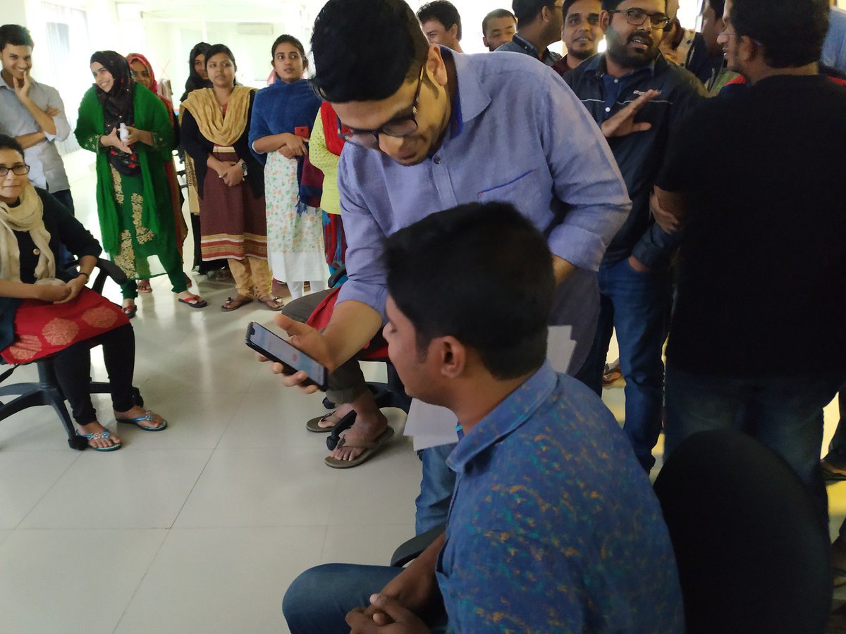 anikazaman19's tweet image. interesting game in break time at office!!!🤗
#fun #w3engineers #DigitalMarketing