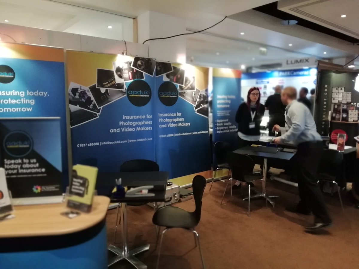 aaduki's tweet image. ...and we're off!! @TheSocieties Convention 2019 exhibition in London starts for a 3 day run. @aaduki stand 96.  Come over and say hello and see our show deals. #photography #fun