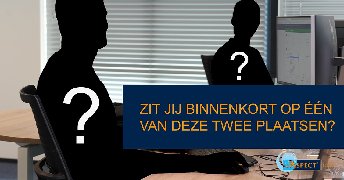 Ben je een persoon met een mening, een visie en een ICT-achtergrond? Met je technische vaardigheden een functie op het gebied van software vervullen?

Reageer via aspect-ict.nl/vacatures en wellicht maak je binnenkort deel uit van ons jonge, enthousiaste en groeiende team!