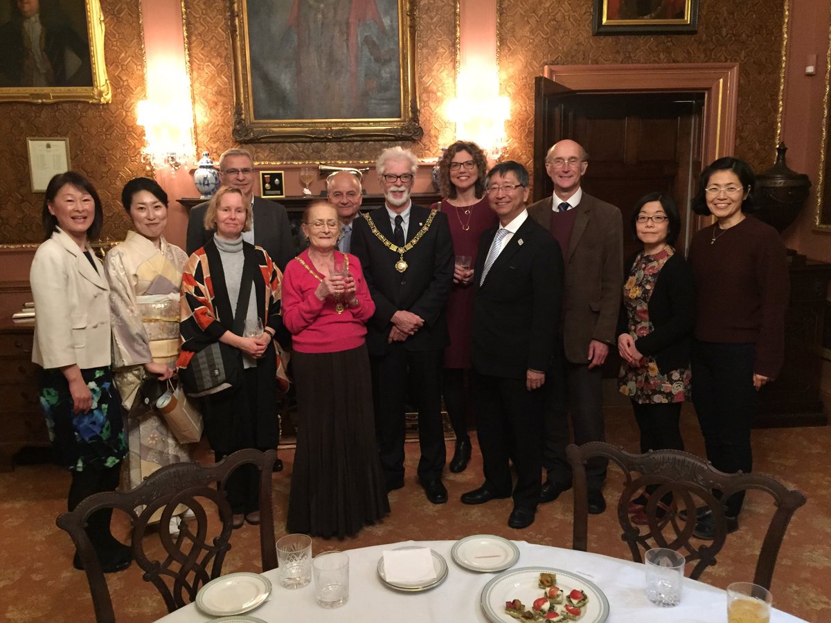 AmbKoji's tweet photo. On Tuesday I visited the wonderful city of Bath. I stopped by the fantastic universities of @UniofBath and @BathSpaUni and learned a lot about the research and working they are carrying out. The Mayor of Bath also kindly organised a welcome reception! #JapanUK https://t.co/ZqcwiAup2W