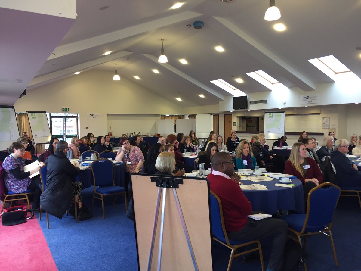KKessack's tweet photo. A full room of fabulous @NHSKentCHFT staff ready for day 1 of #QSIR #KCHFTQSIR @ACT2improve @serviceimpkchft @AJONeill11 kicking off 😀let's do this! @DawnNortman @sarajan16181976 @Natalie05261888 https://t.co/rTLjcY2Dk7