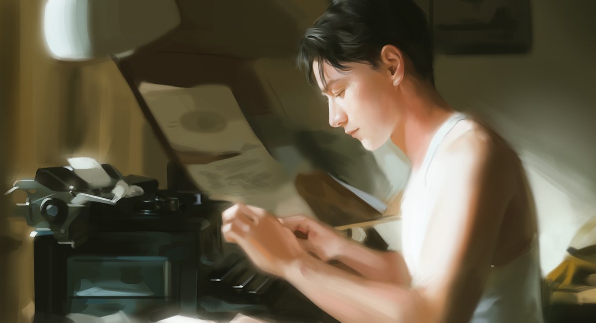 drawing from film still   #atonement #JamesMcAvoy