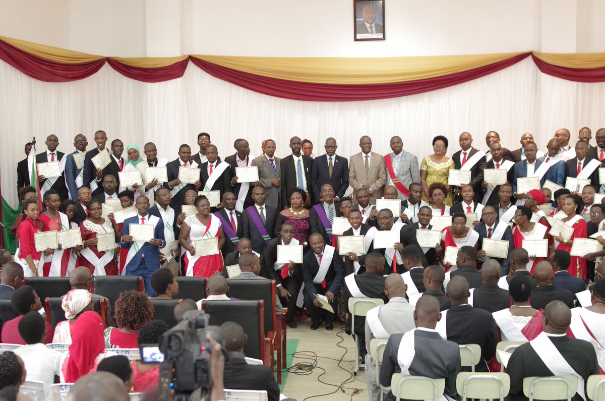 Cérémonie des Remise des certificats de Formation Supérieure de Perfectionnement aux lauréats de la 3e promotion, le 22/12/2018