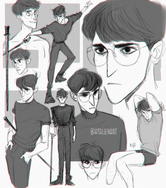 New oc from a new story I'm working on lol (trying to figure out his name hmmm) 